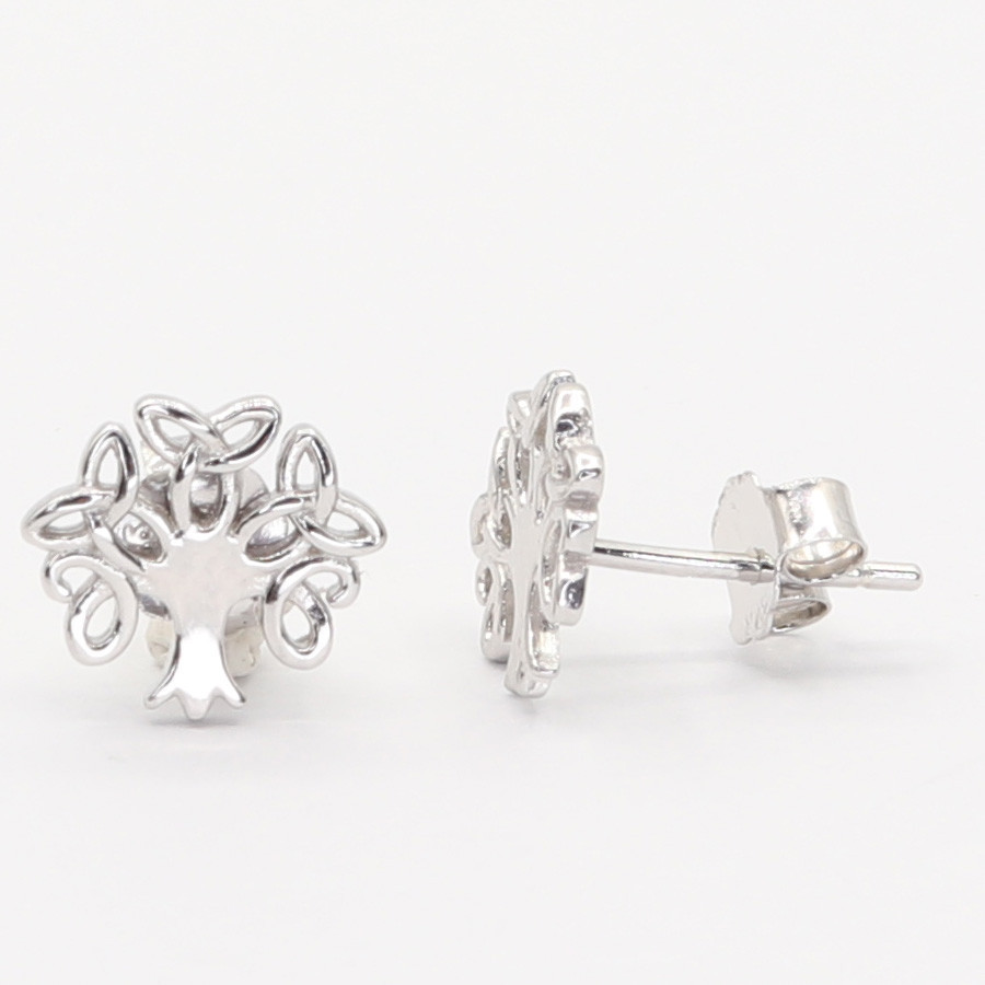 Stříbrné náušnice 109323