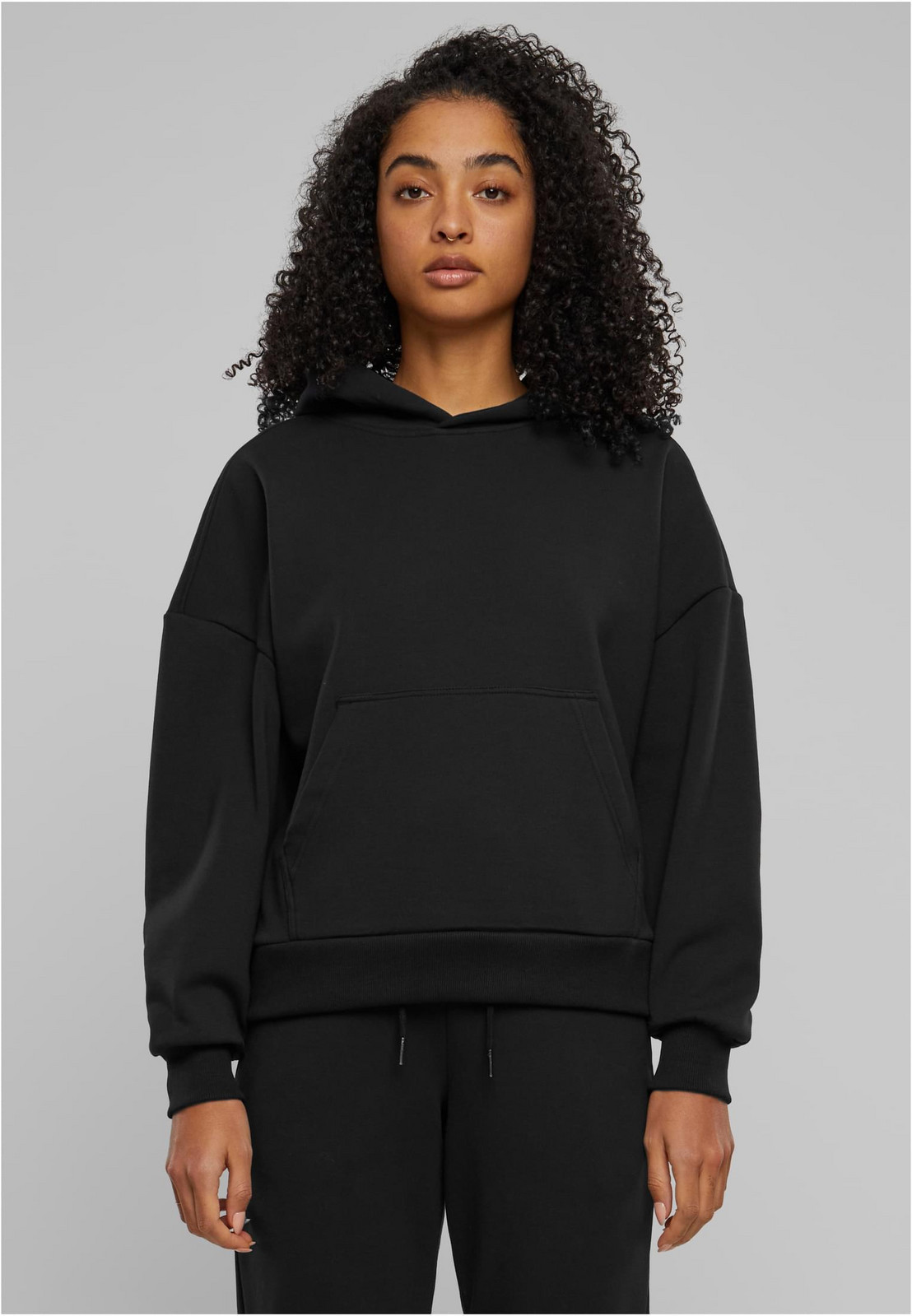 Dámská mikina Cozy Oversized Hoody černá