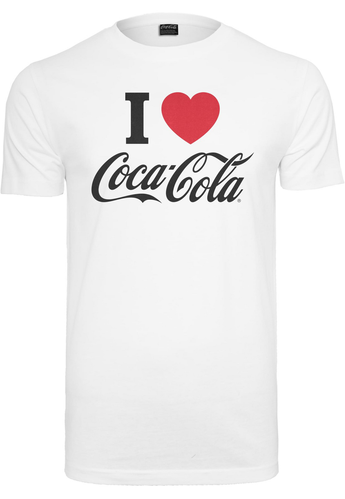 Pánské tričko I Love Coca Cola bílé