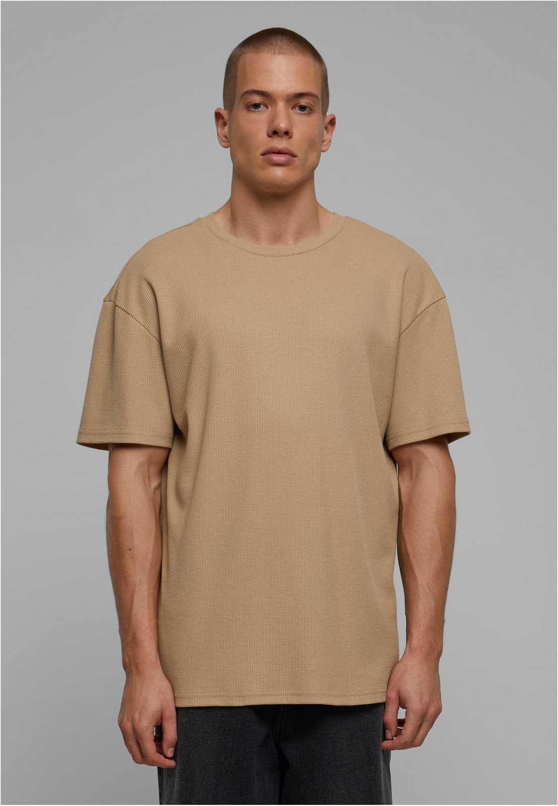 Waffle Tee - unionbeige 3XL