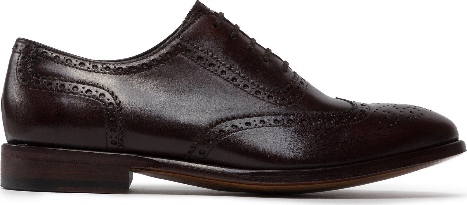 Polobotky Lord Premium Brogues 5501 Hnědá