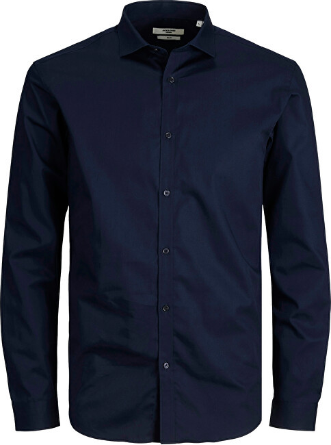 Jack&Jones Pánská košile JPRBLACARDIFF Slim Fit 12201905 Navy Blazer M