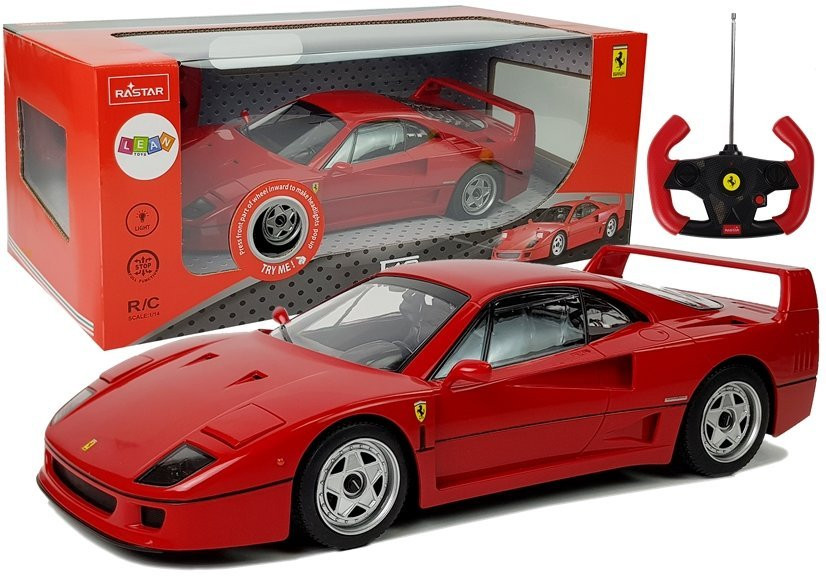 Mamido RASTAR RASTAR Auto na dálkové ovládání RC Ferrari F40 1:14 červené