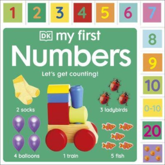 My First Numbers: Let's Get Counting! (DK)(Board book)