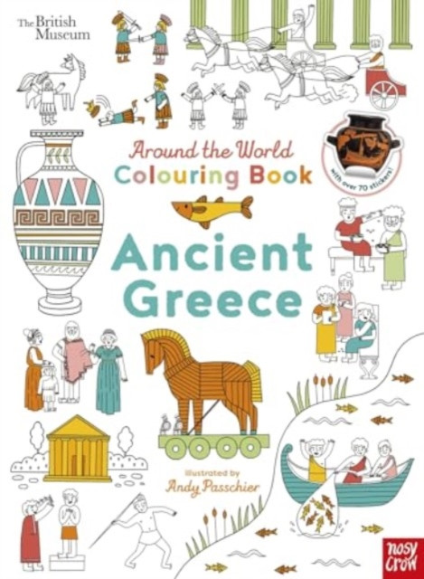 British Museum: Around the World Colouring: Ancient Greece(Paperback / softback)