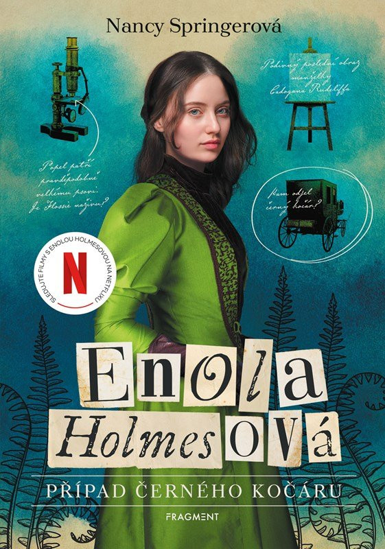 Enola Holmesová 7 - Případ černého kočáru - Nancy Springerová