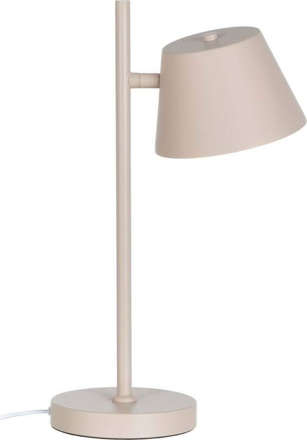 Krémová stolní lampa (výška 44 cm) Simplico – Ixia