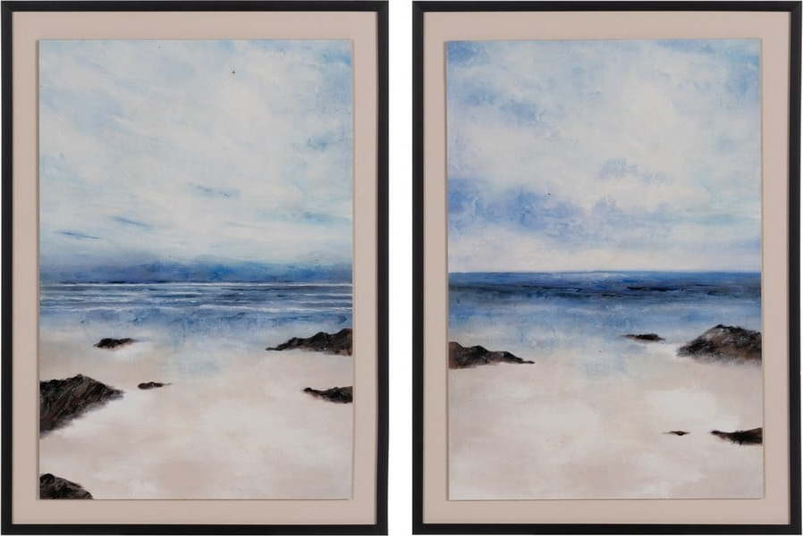 Obrazy v sadě 2 ks 50x70 cm Beach – Ixia