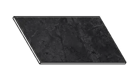 Casarredo Kuchyňská pracovní deska 50 cm dark beton