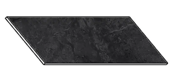 Casarredo Kuchyňská pracovní deska 200 cm dark beton