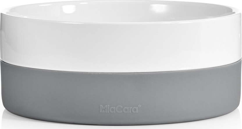 Porcelánová miska pro psa ø 21,5 cm Coppa Slate M/L – MiaCara