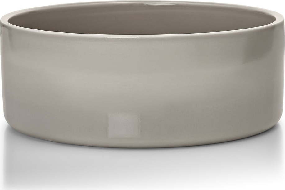 Porcelánová miska pro psa ø 20 cm Scodella Greige M/L – MiaCara