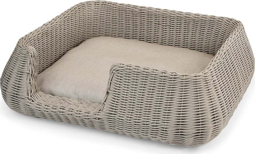 Béžový pelíšek pro psa 75x85 cm Mio Greige M – MiaCara