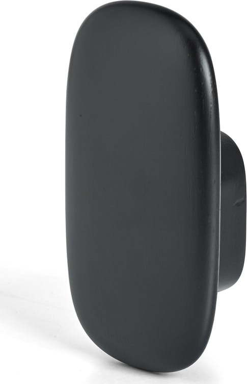 Černý nástěnný háček z dubového dřeva Gemma Oak Black – MiaCara