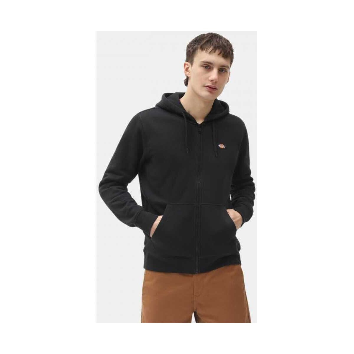 Dickies  Oakport zip hoodie  Černá