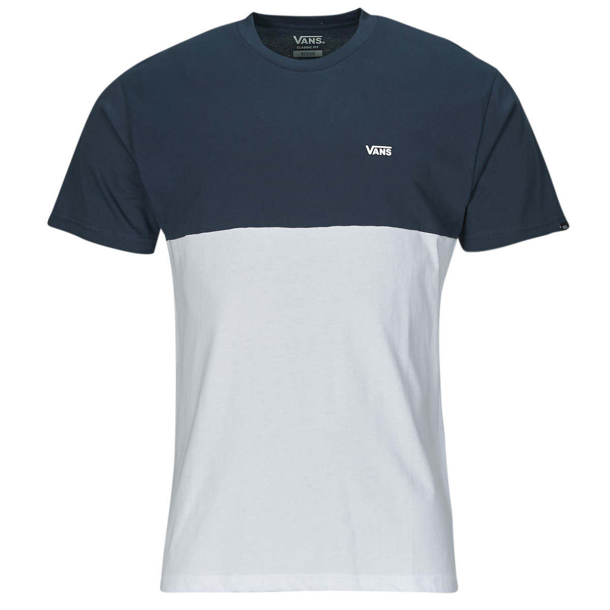 Vans  MN COLORBLOCK TEE  Bílá