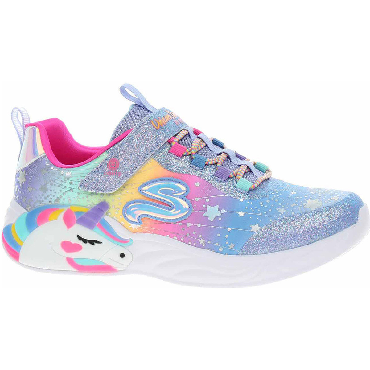 Skechers  S-Lights: Unicorn Dreams blue-multi  Modrá