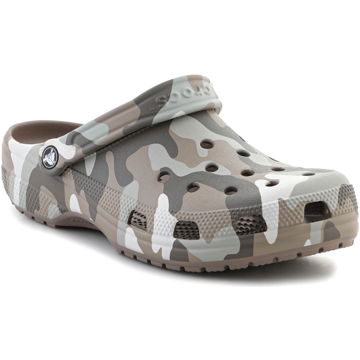 Crocs  CLASSIC CAMO CLOG 206454-2ZJ  Zelená