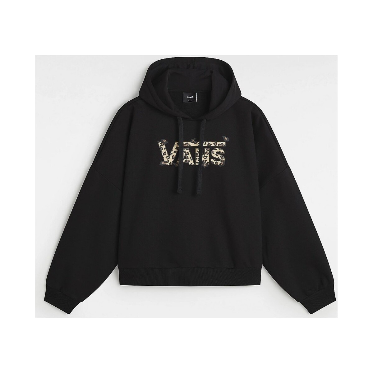 Vans  ANIMALIER LOOSE HOODIE  Černá