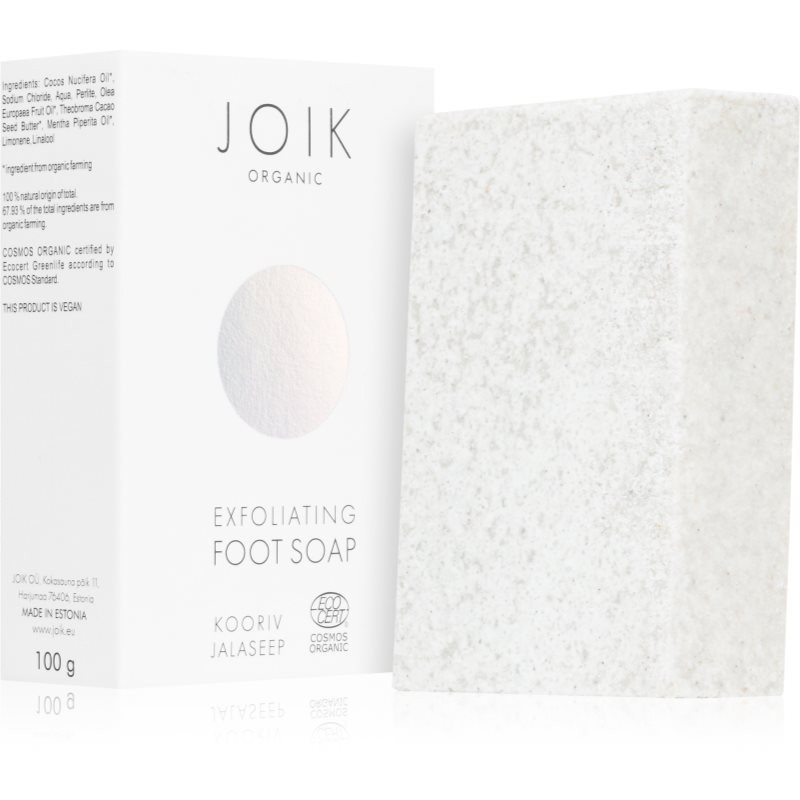 JOIK Organic Scrub & Clean peelingové mýdlo na nohy 100 g