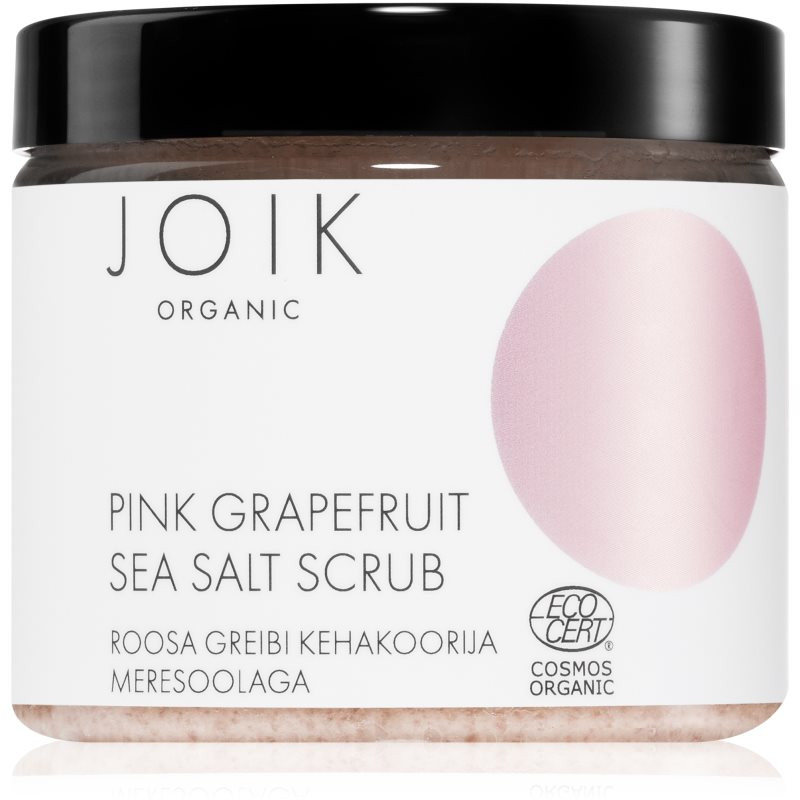 JOIK Organic Body Scrub Pink Grapefruit tělový peeling s mořskou solí 240 g