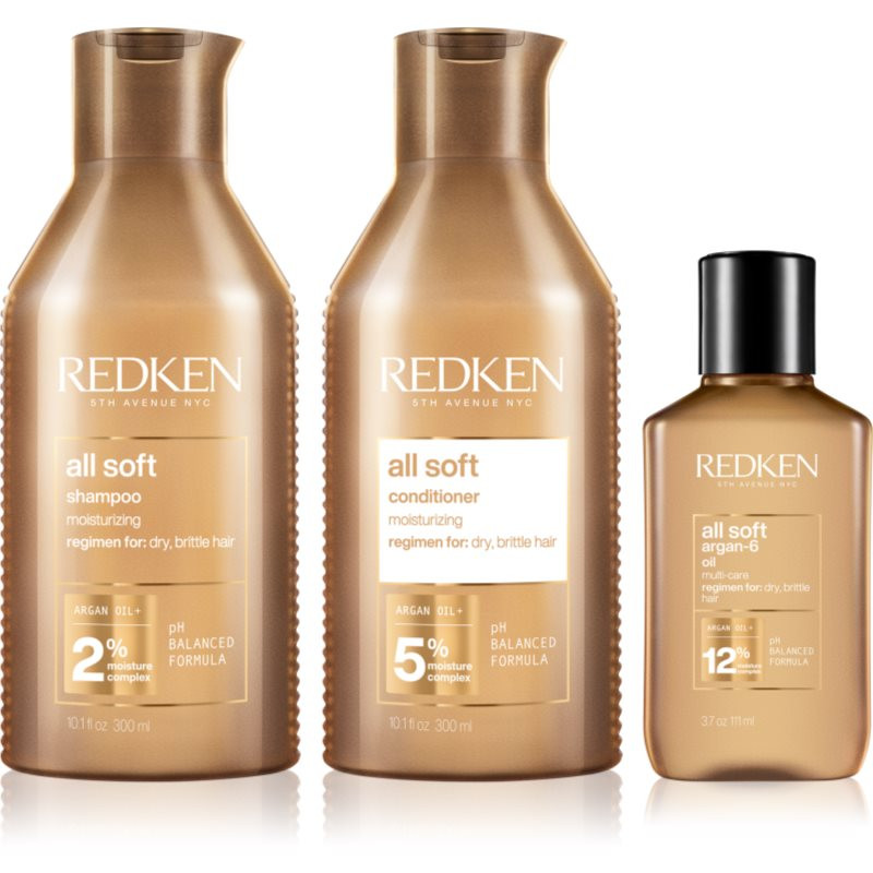 Redken All Soft výhodné balení (pro výživu a hydrataci)