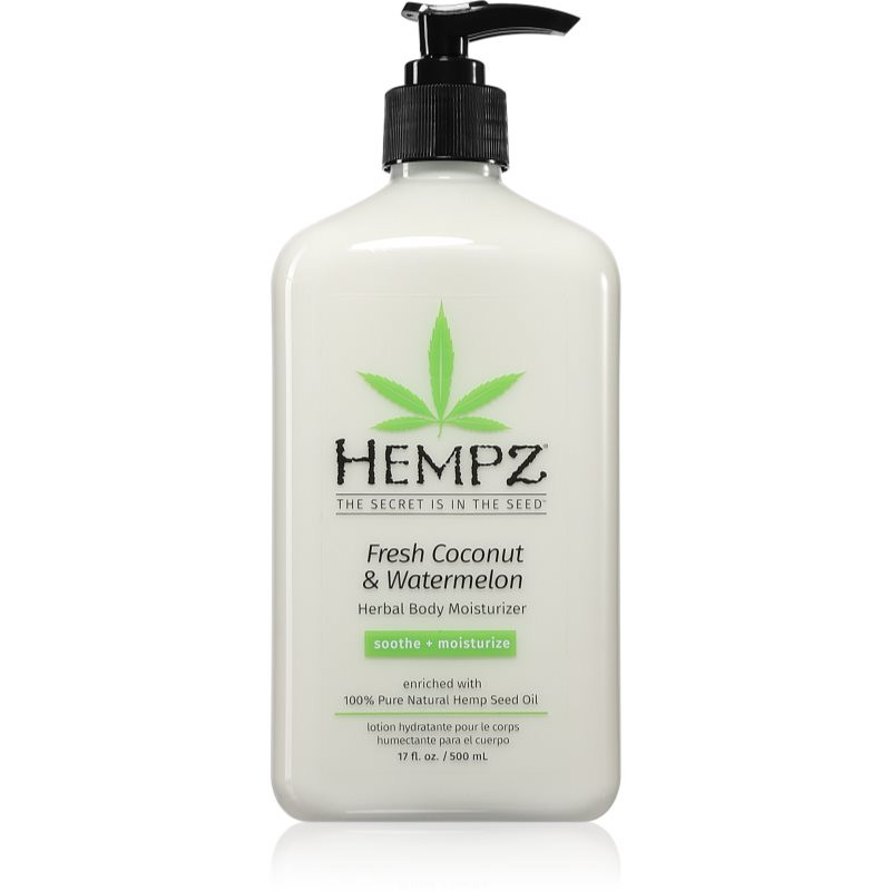 HEMPZ Fresh Coconut & Watermelon hydratační tělové mléko 500 ml