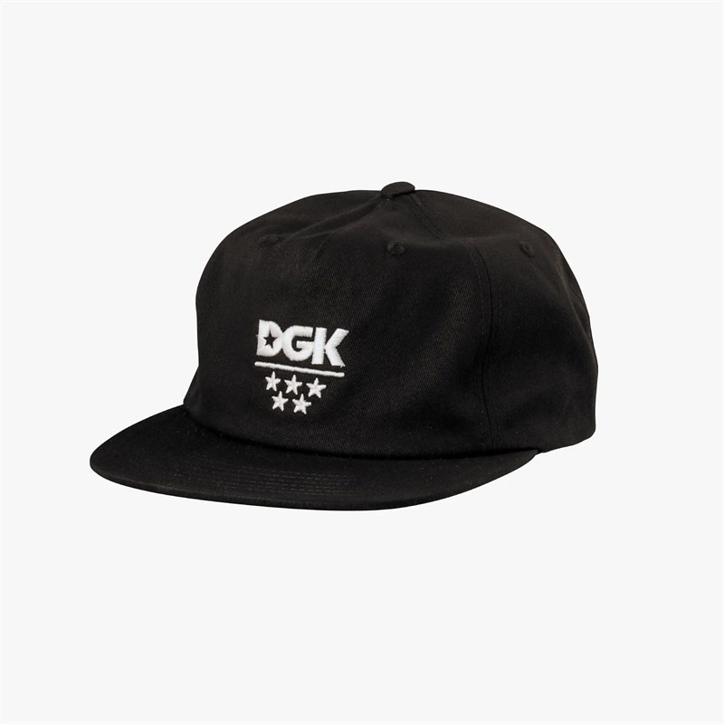 kšiltovka DGK - All Star Strapback Cap Black (BLACK)