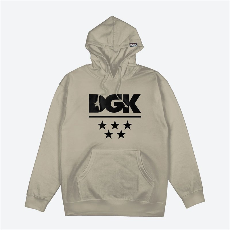 mikina DGK - All Star Hooded Fleece Sandstone (SANDSTONE) velikost: L