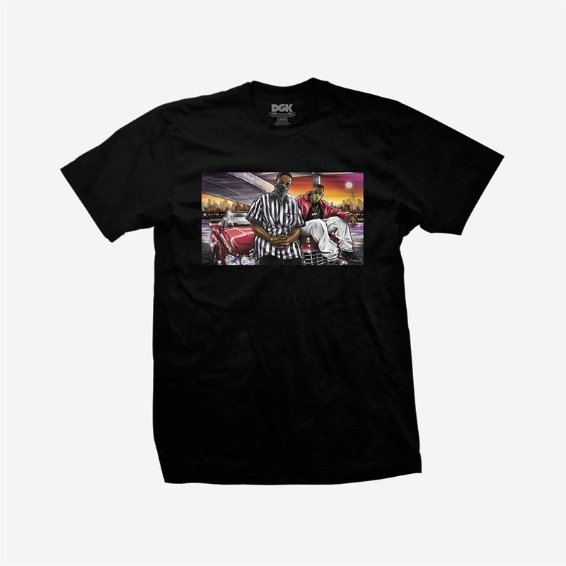 triko DGK - Dope Boyz Tee Black (BLACK)