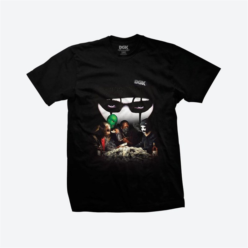 triko DGK - Scheme Tee Black (BLACK)