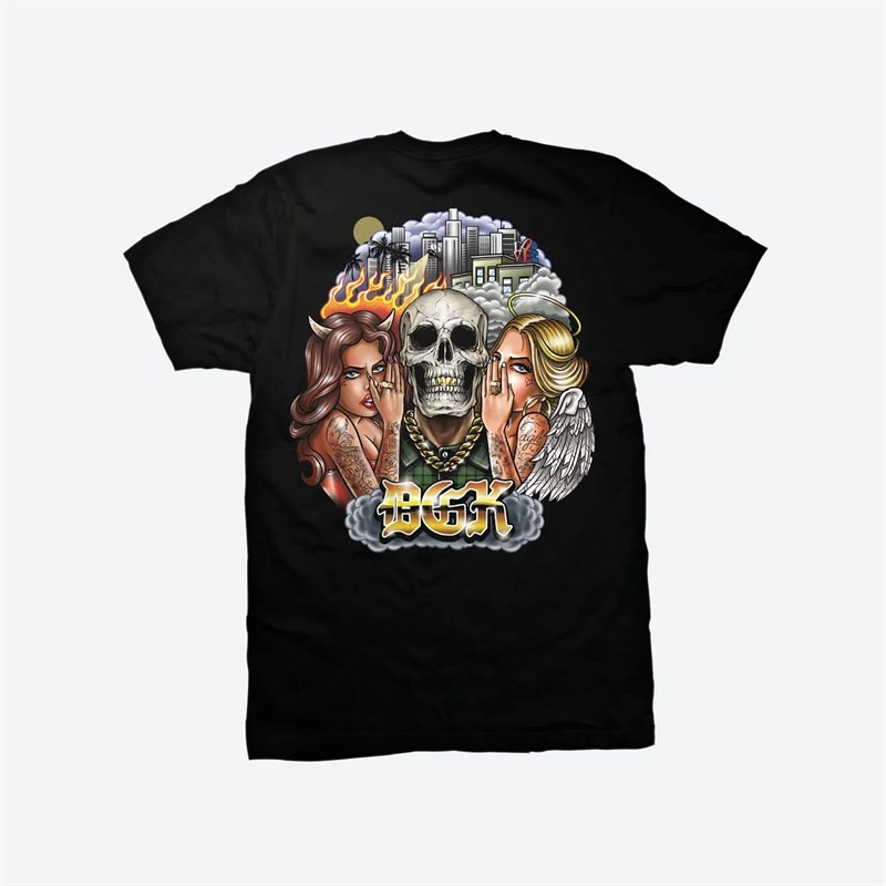 triko DGK - Temptation Tee Black (BLACK)