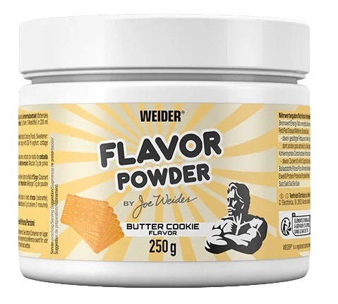 Weider Flavor Powder 250 g, prášek pro ochucení jídel a nápojů, Vanilla Pudding