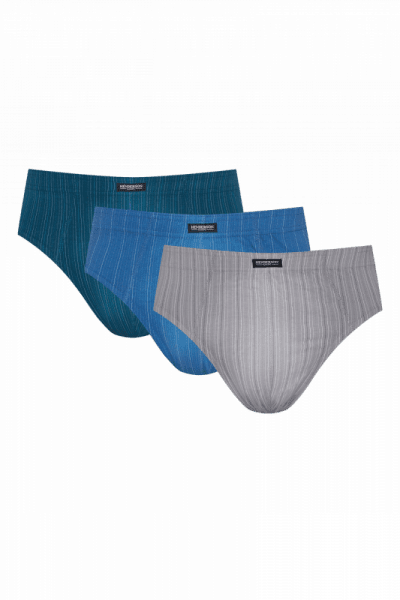 Henderson Basic 1446 k598 3-pak Pánské slipy L Mix