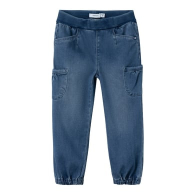 name it Medium Džíny Nmfbella Blue Denim