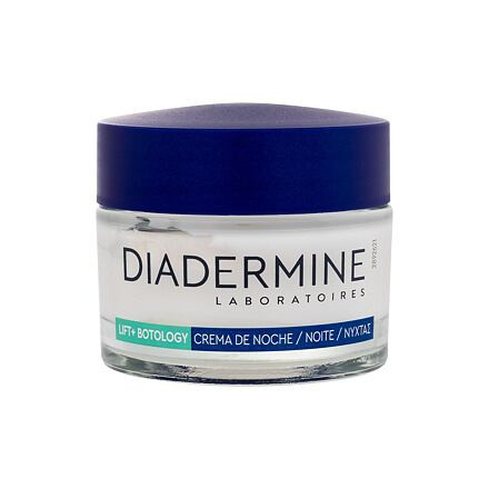 Diadermine Lift+ Botology Anti-Wrinkle Night Cream 30+ dámský noční pleťový krém proti vráskám 50 ml pro ženy poškozená krabička