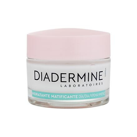 Diadermine Mattifyng Day Cream dámský zmatňující denní pleťový krém 50 ml pro ženy poškozená krabička