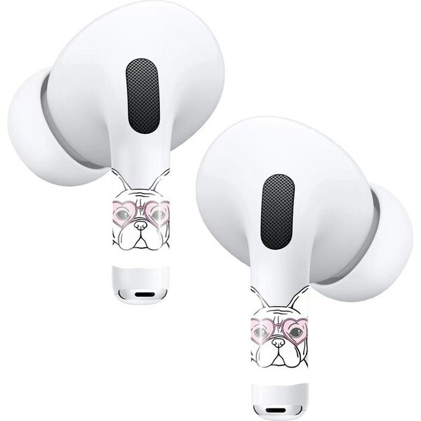 RockMax skin Art dekorativní nálepka pro AirPods Pro2/Pro Buldog