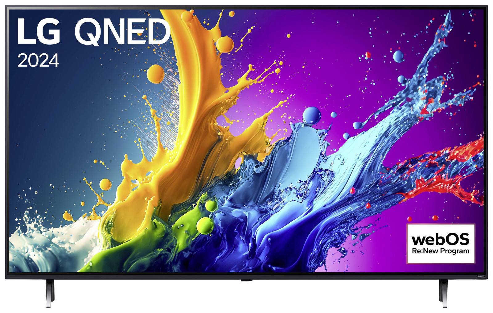 LG Electronics 43QNED80T6A 4K QNED LED TV 109 cm 43 palec Energetická třída (EEK2021) G (A - G) CI plus , DVB-C, DVB-S2, DVB-T2, WLAN, UHD, Smart TV, Nano Cell černá