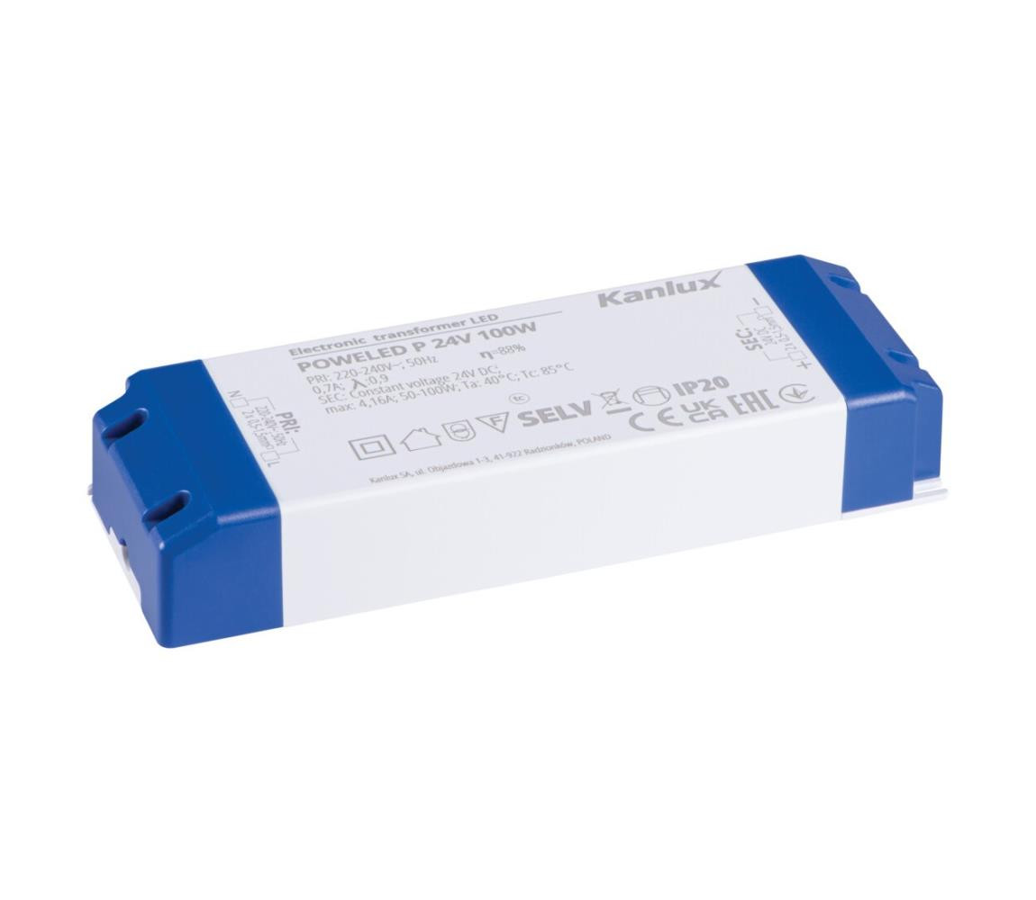 28962 - LED Elektronický transformátor 100W/24V