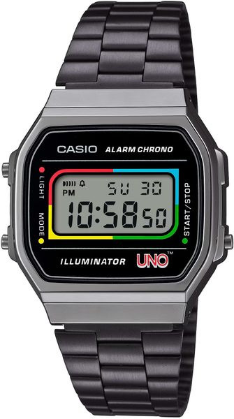 Casio Collection Vintage A168WEUC-1AER UNO™ Collaboration