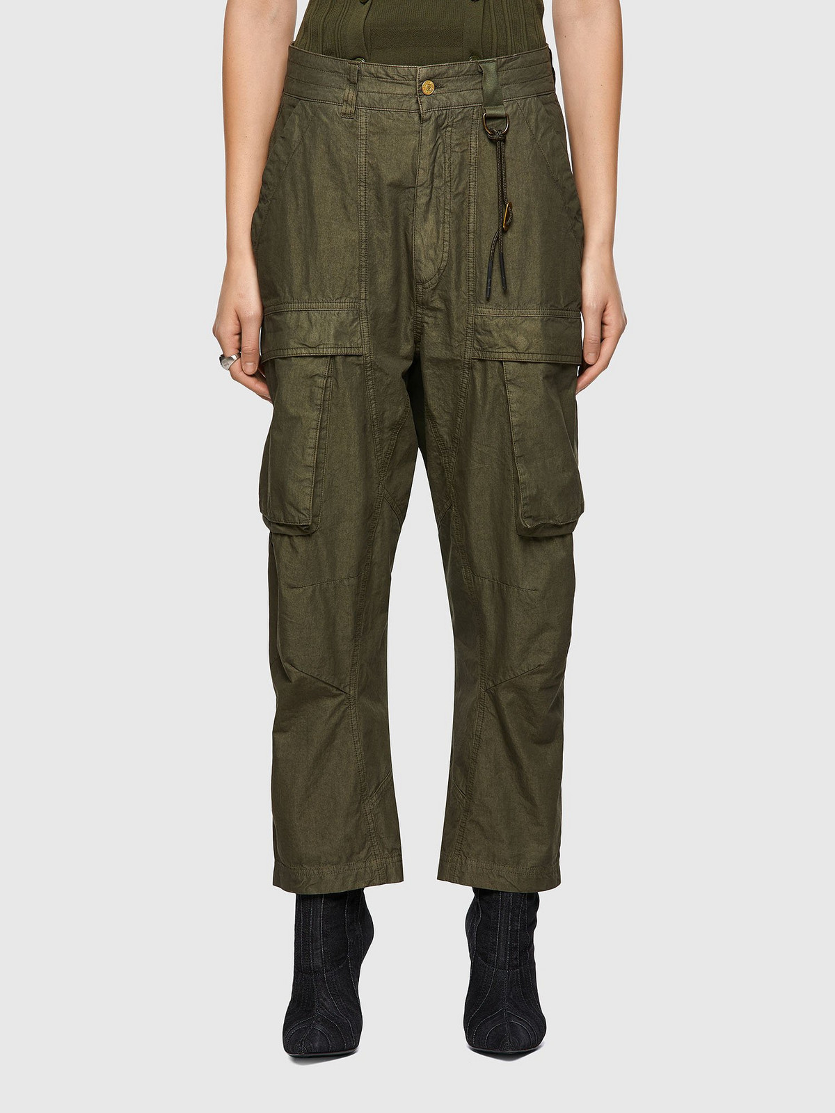 Pants - Diesel FEMALE DIESEL green