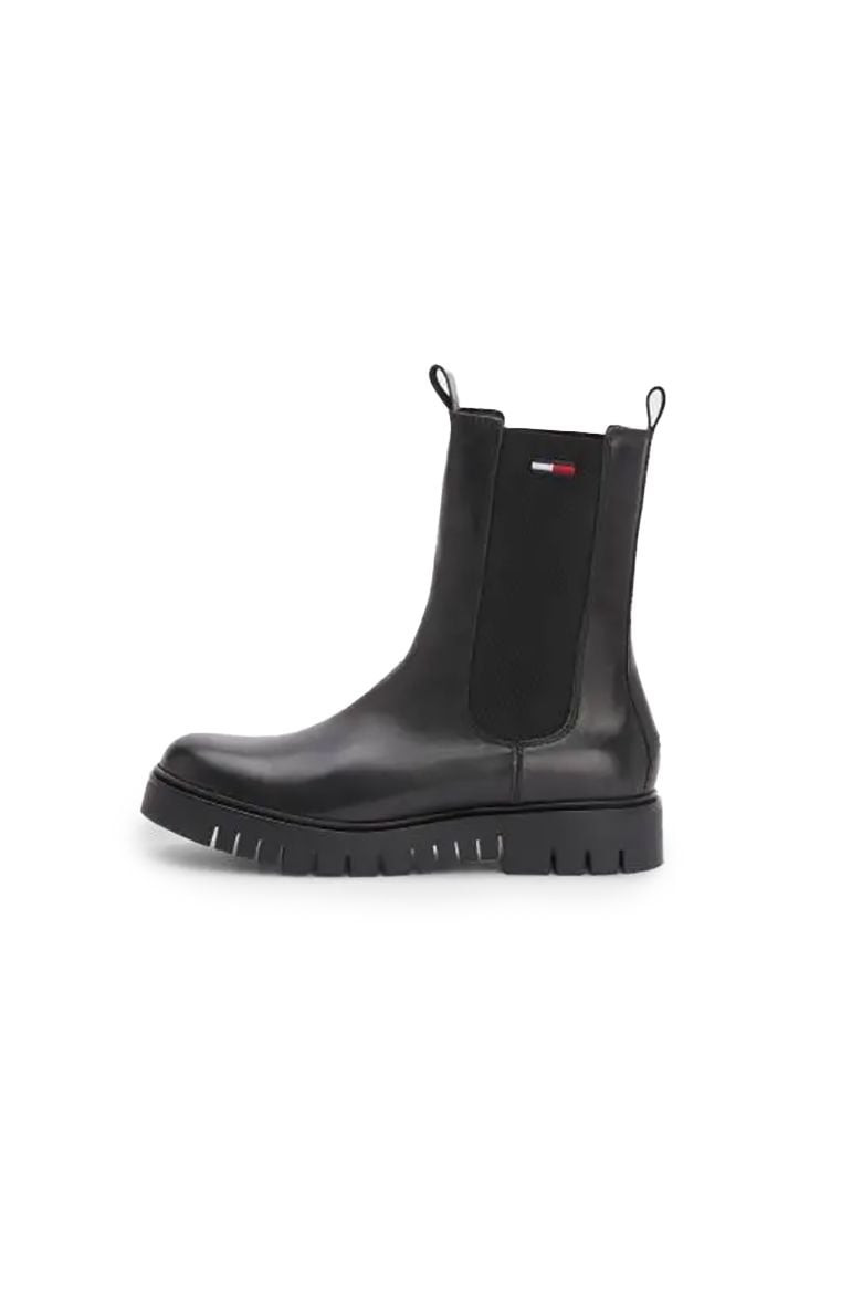 Boots - TOMMY JEANS LONG CHE black