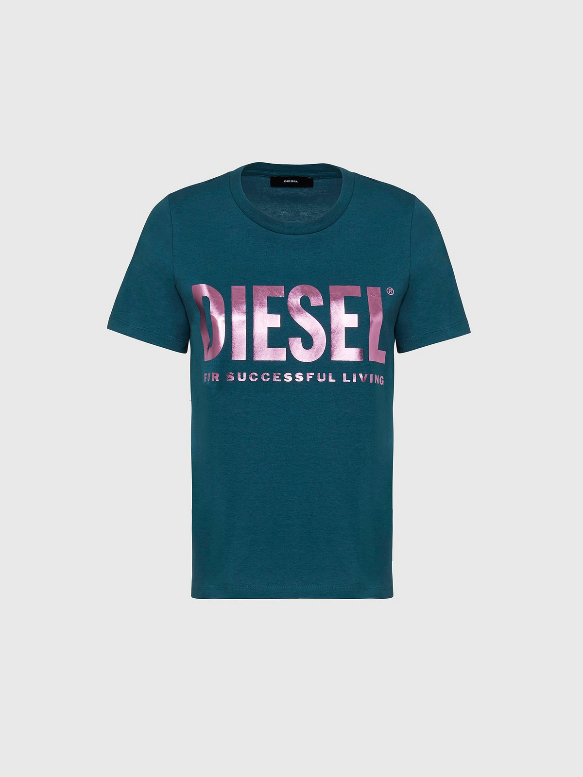 Diesel T-shirt - TSILYWX TSHIRT blue-green