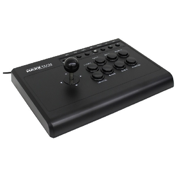 Maxx Tech Arcade Fight Stick pre PC, NSW, PS3/4, Xbox One, Xbox Series X|S, Android