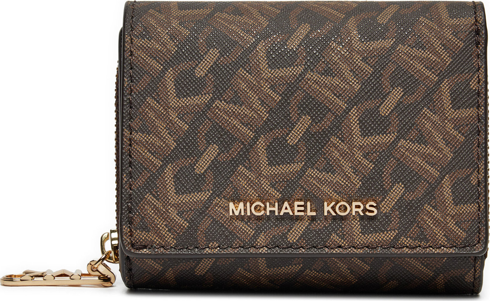 Malá dámská peněženka MICHAEL Michael Kors 32S4G8ED8B Hnědá