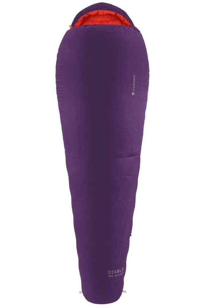 Ferrino Diable 900 Duvet Péřový spací pytel, purple, Fialová
