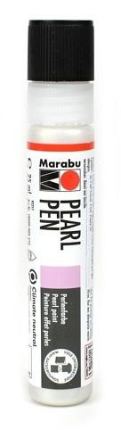 Marabu Pearl Pen Tekuté perly třpytivé - perleťová 25 ml