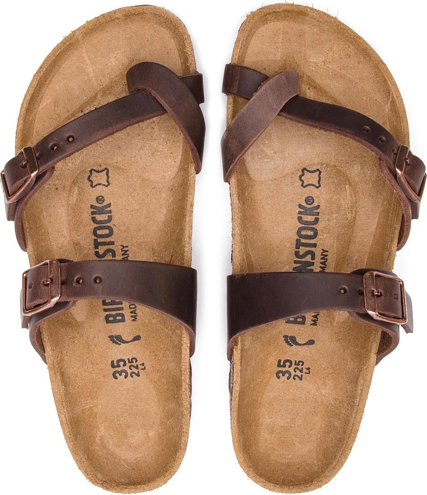 Žabky Birkenstock Mayari 0071023 Hnědá