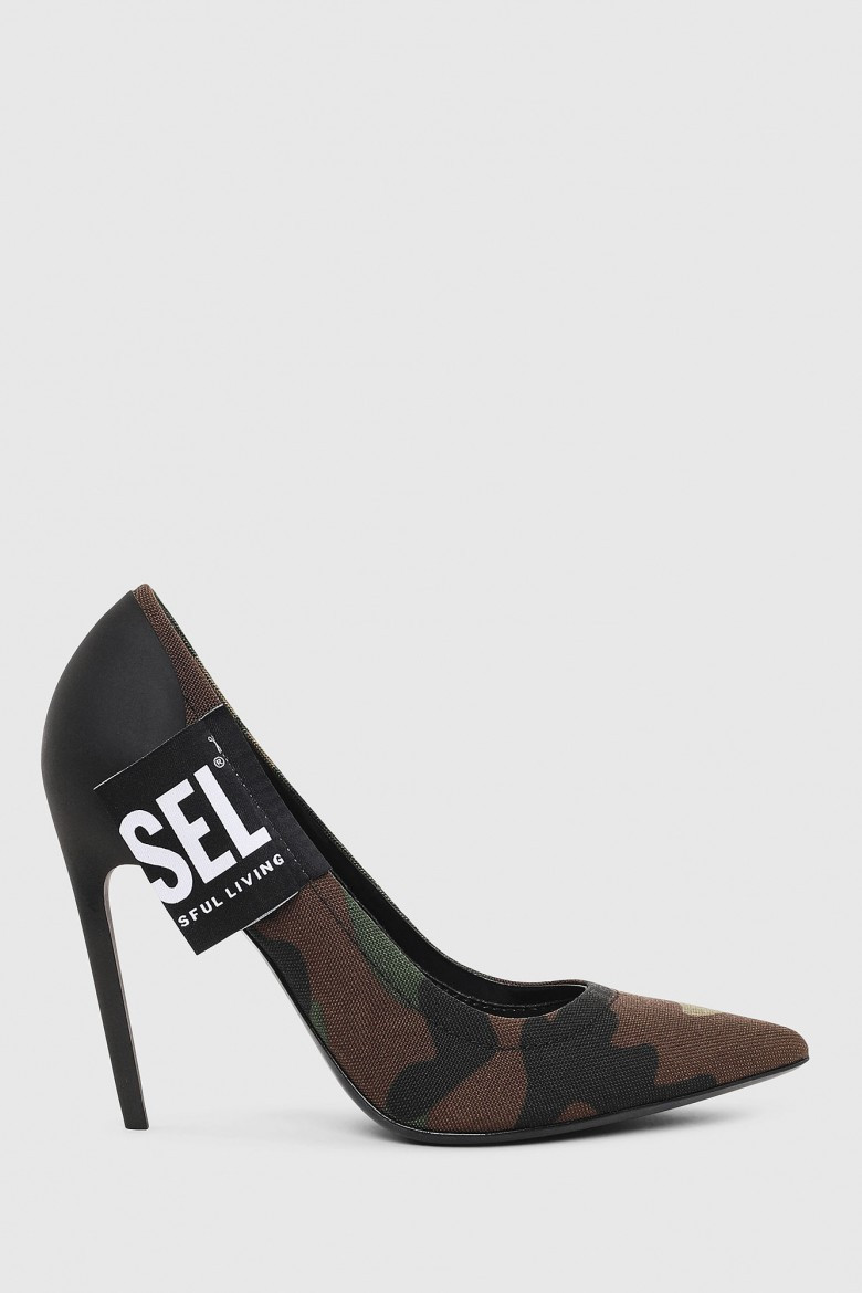 Diesel Pumps - SLANTY DSLANTY HHT shoes earthy